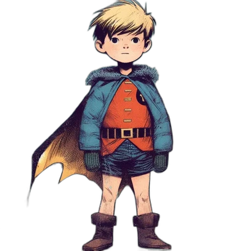 jacket, concept art, comic book art, fantasy art transparent PNG cut-out