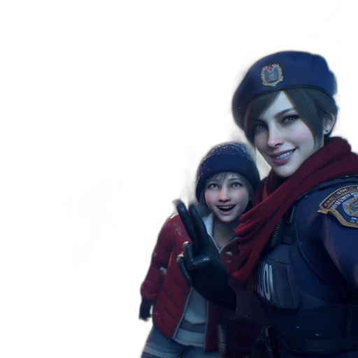 weapon, hat, staff, face transparent PNG cut-out