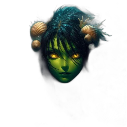 mask, face, creature, dragon transparent PNG cut-out