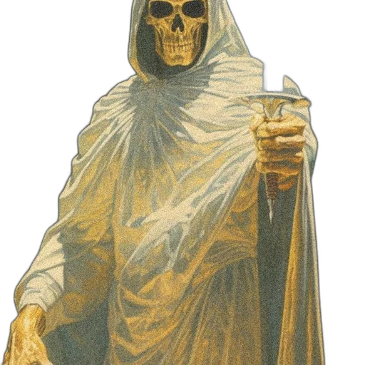 staff, mask, jacket, sword transparent PNG cut-out