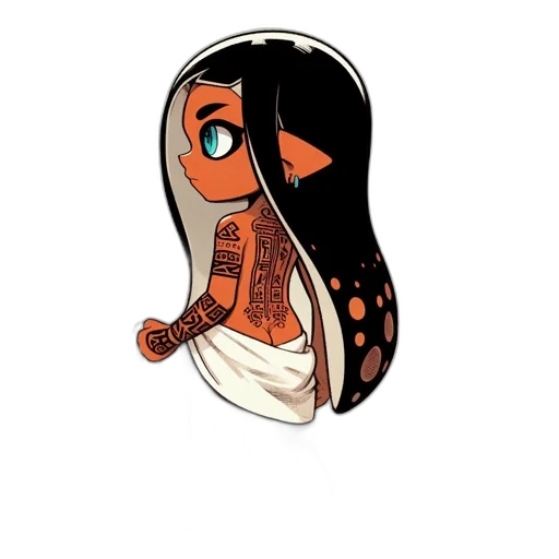 mask, jewelry, dress, staff transparent PNG cut-out