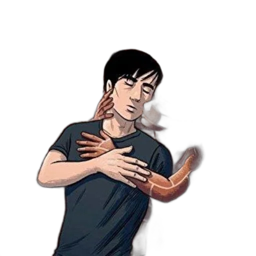 mask, staff, jacket, concept art transparent PNG cut-out