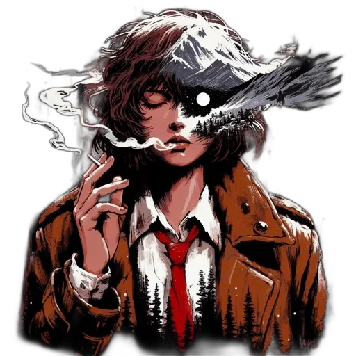 jacket, mask, face, animal transparent PNG cut-out