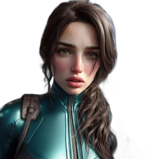 face, robot, concept art, fantasy art transparent PNG cut-out