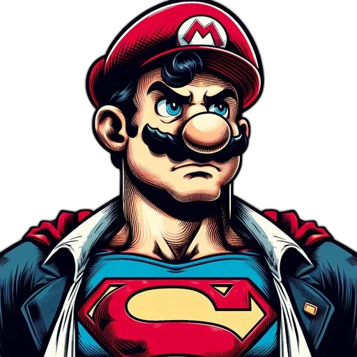 face, comic book art, cartoon, pixel art transparent PNG cut-out