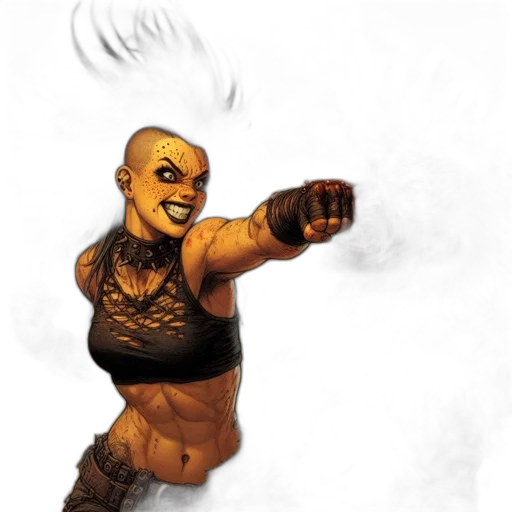 mask, weapon, staff, comic book art transparent PNG cut-out
