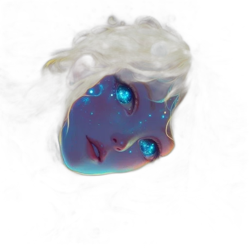 mask, face, hair, dragon transparent PNG cut-out
