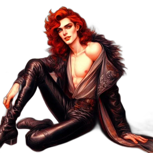 jacket, concept art, fantasy art, pixel art transparent PNG cut-out