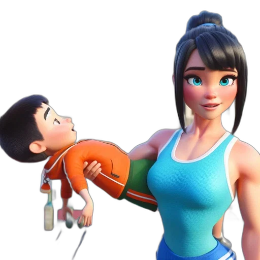 weapon, face, 3d render, concept art transparent PNG cut-out