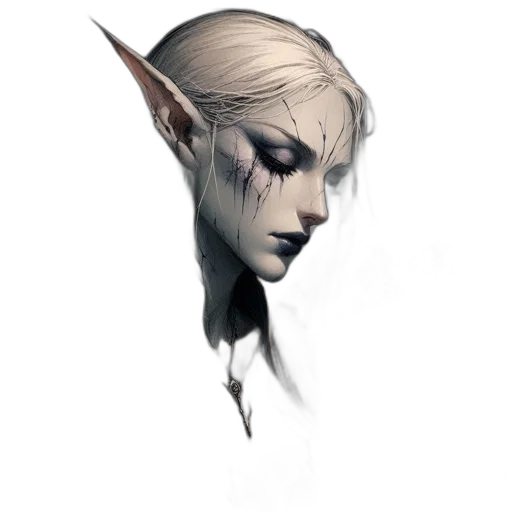 face, staff, mask, dragon transparent PNG cut-out