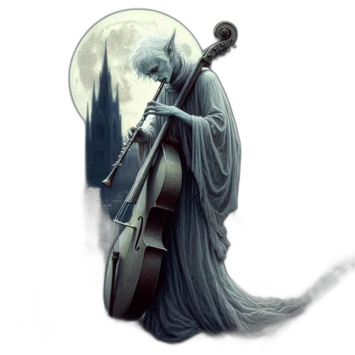 staff, dress, weapon, fantasy art transparent PNG cut-out