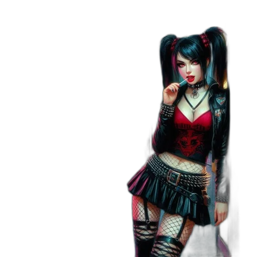 fantasy art, concept art, comic book art, anime transparent PNG cut-out