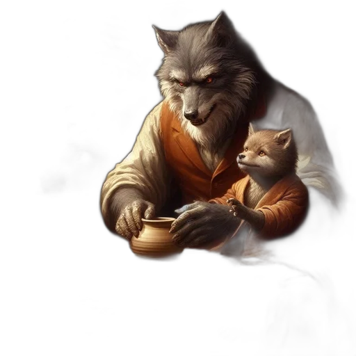 staff, fantasy art, concept art, photorealistic transparent PNG cut-out