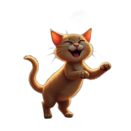staff, animal, 3d render, photorealistic transparent PNG cut-out