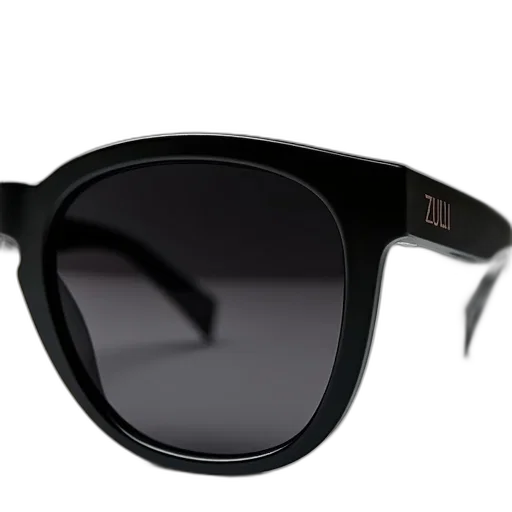 3d render, pair, black, sunglasses transparent PNG cut-out