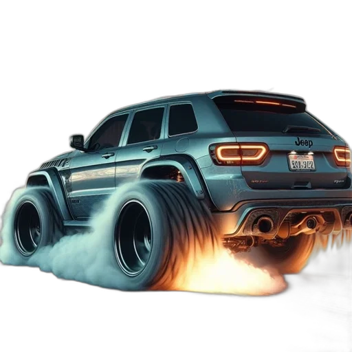 car, weapon, concept art, photorealistic transparent PNG cut-out