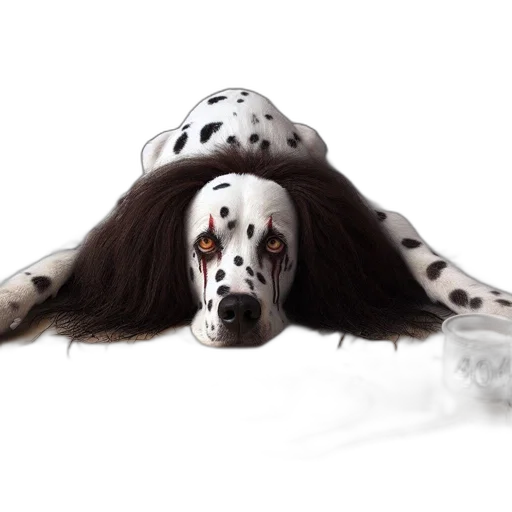 mask, animal, creature, hair transparent PNG cut-out