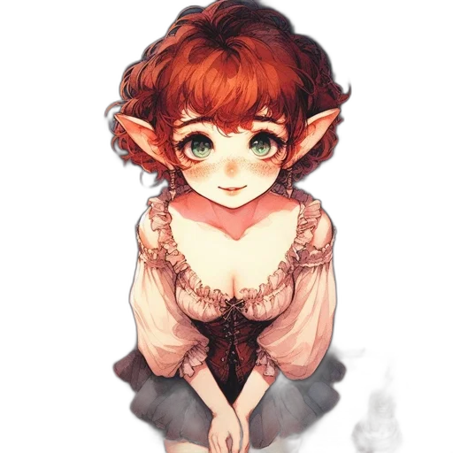 dress, face, mask, staff transparent PNG cut-out