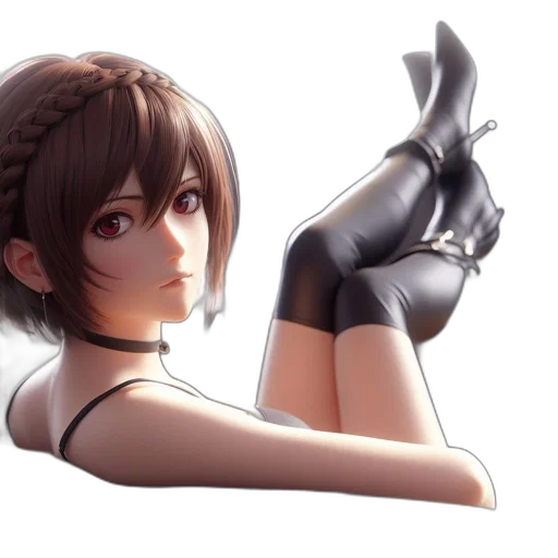 weapon, shoes, staff, robot transparent PNG cut-out