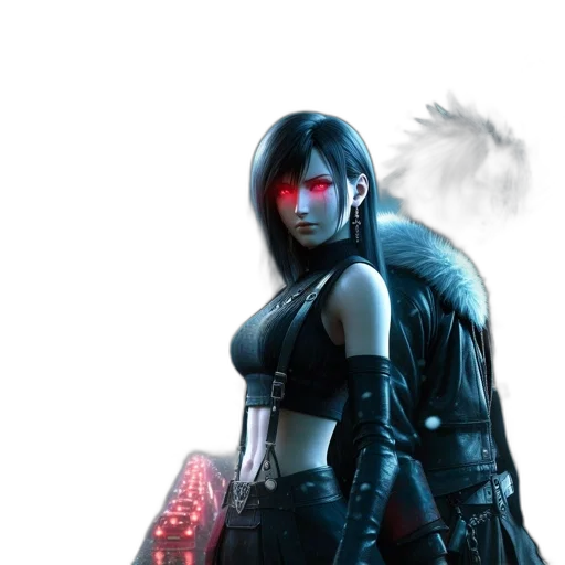 concept art, cyberpunk, fantasy art, comic book art transparent PNG cut-out