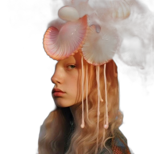 hair, hat, creature, crown transparent PNG cut-out