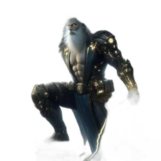 creature, animal, sword, robot transparent PNG cut-out