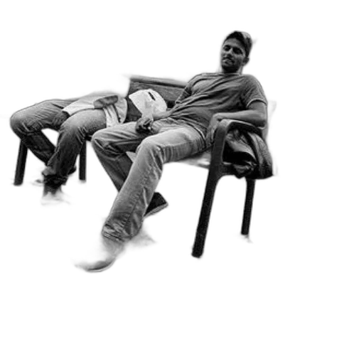 furniture, jacket, staff, shoes transparent PNG cut-out