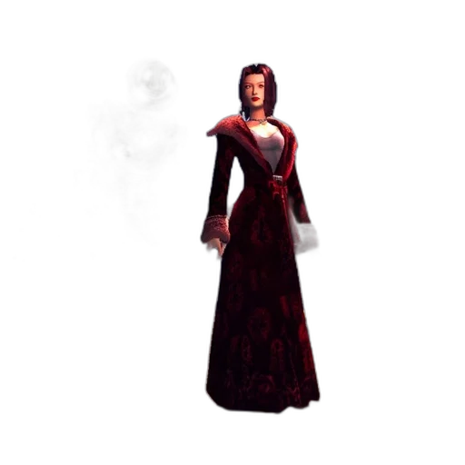 dress, staff, crown, concept art transparent PNG cut-out
