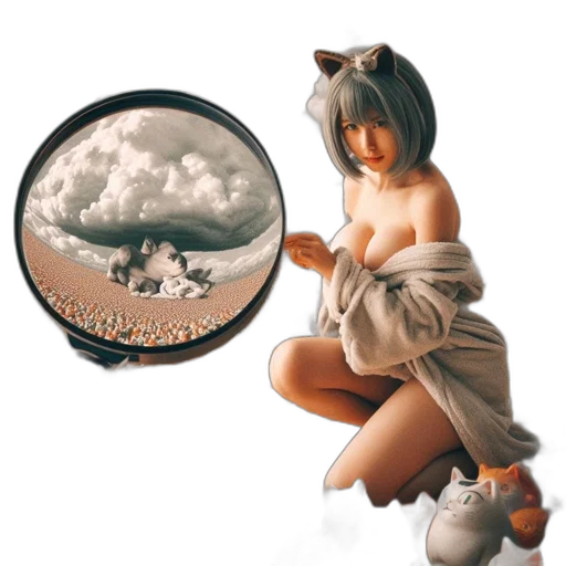 jewelry, mask, fantasy art, concept art transparent PNG cut-out