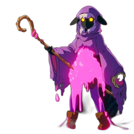 staff, creature, animal, weapon transparent PNG cut-out