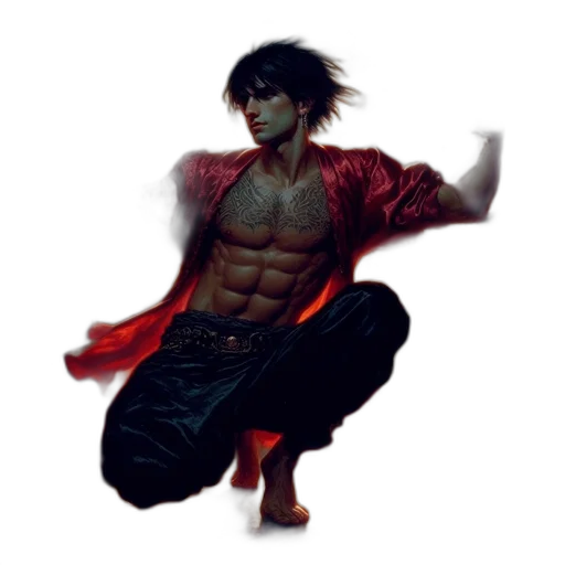 concept art, fantasy art, pixel art, photorealistic transparent PNG cut-out