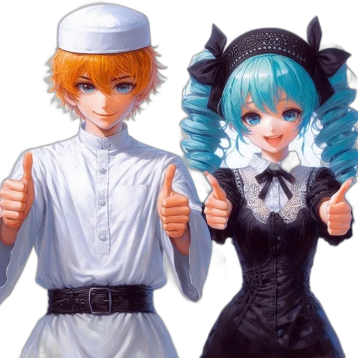 staff, anime, concept art, 3d render transparent PNG cut-out