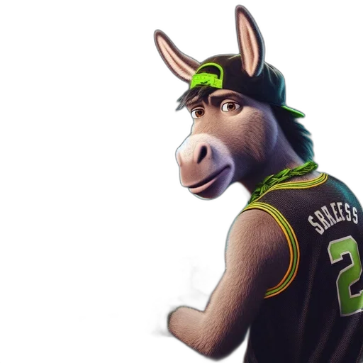 animal, 3d render, concept art, cartoon transparent PNG cut-out