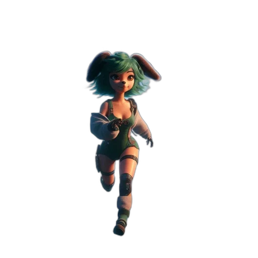 staff, weapon, creature, hair transparent PNG cut-out