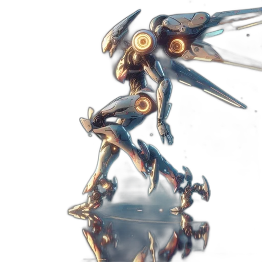 robot, dragon, weapon, sword transparent PNG cut-out