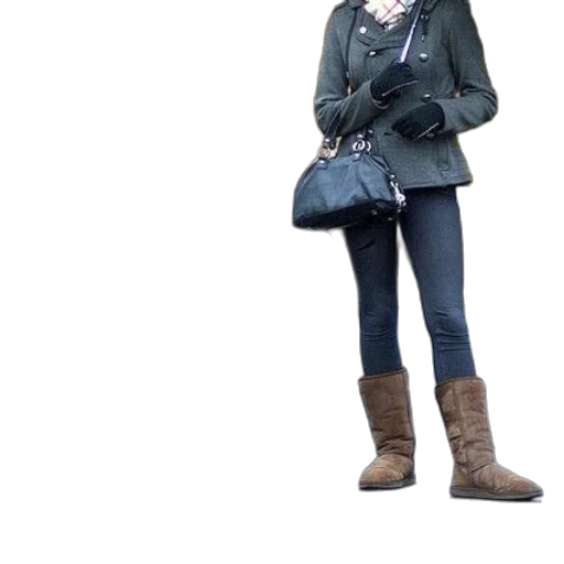 jacket, staff, umbrella, 3d render transparent PNG cut-out