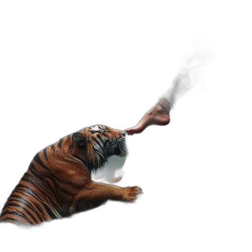 animal, creature, dragon, staff transparent PNG cut-out