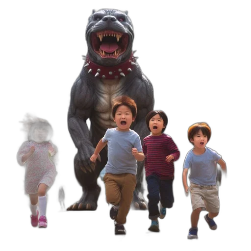 creature, animal, 3d render, concept art transparent PNG cut-out
