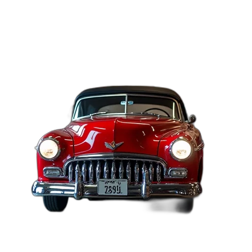car, photorealistic, 3d render, king transparent PNG cut-out