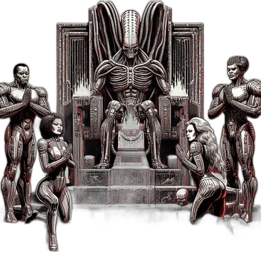 robot, concept art, comic book art, pixel art transparent PNG cut-out