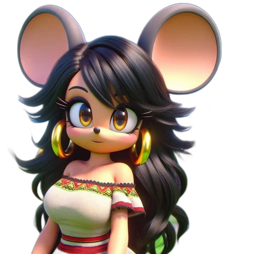 3d render, concept art, cartoon, anime transparent PNG cut-out