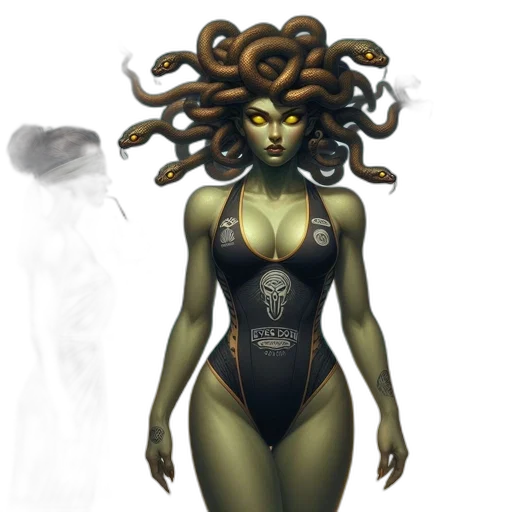 creature, mask, dress, concept art transparent PNG cut-out