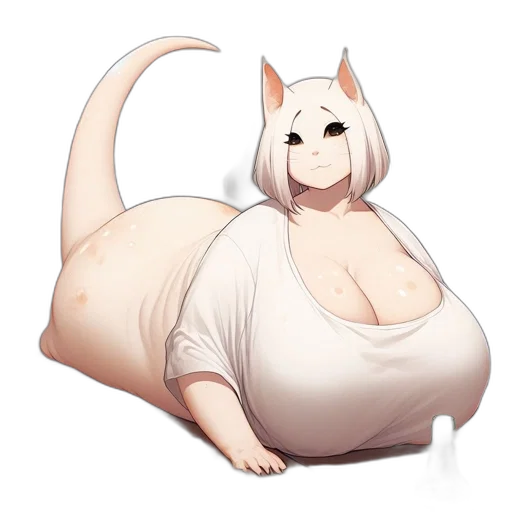 creature, animal, dress, staff transparent PNG cut-out