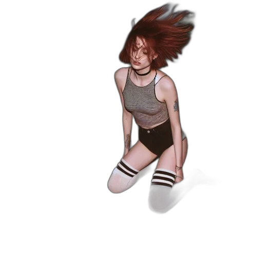 hair, creature, staff, concept art transparent PNG cut-out