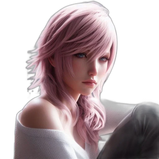 face, photorealistic, concept art, fantasy art transparent PNG cut-out
