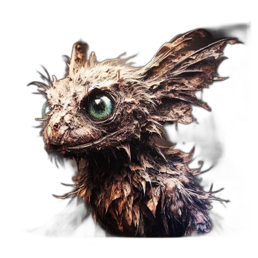 dragon, creature, animal, mask transparent PNG cut-out