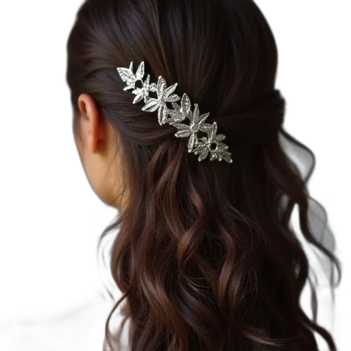 crown, jewelry, hair, flower transparent PNG cut-out