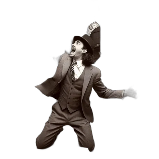 hat, staff, umbrella, concept art transparent PNG cut-out