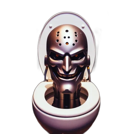 robot, mask, jewelry, face transparent PNG cut-out
