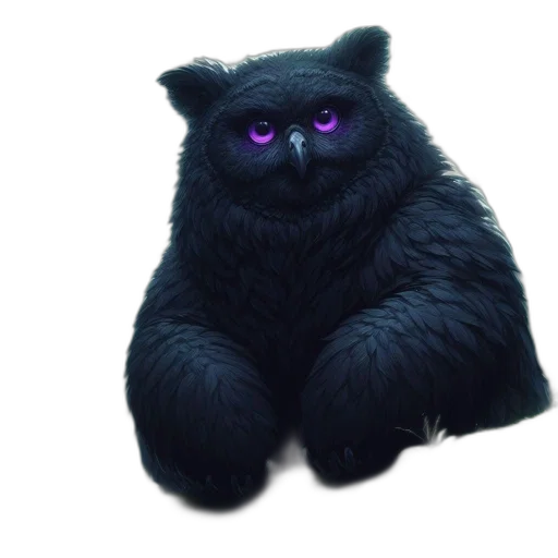 creature, animal, face, staff transparent PNG cut-out